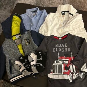 Boys toddler 2-3 T shirts, spring jacket